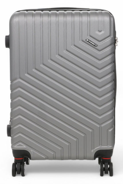 Bega Medium Hard Shell Suitcase in Silver