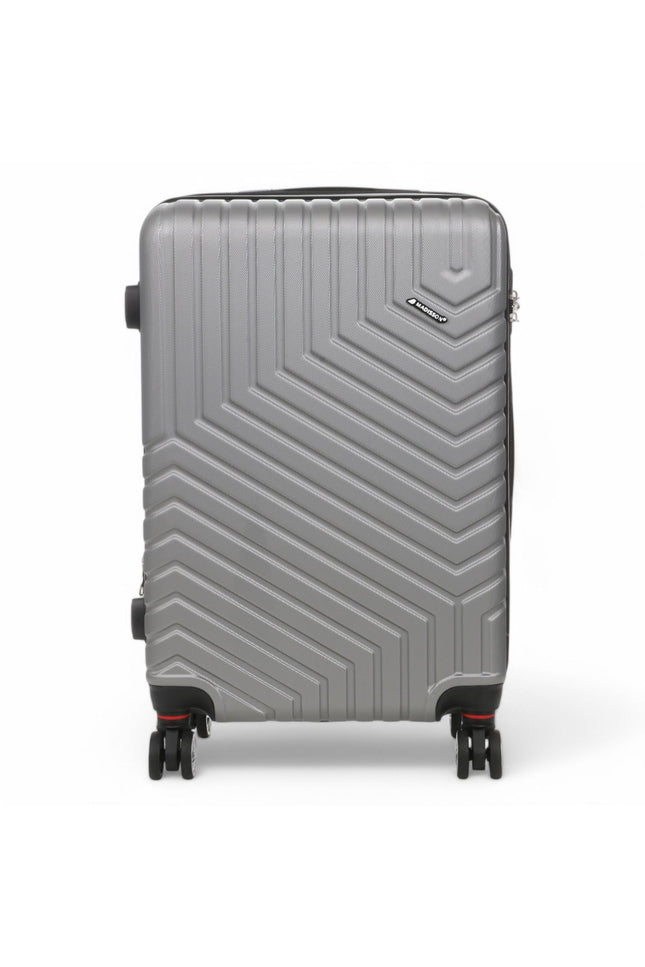 Bega Medium Hard Shell Suitcase in Silver