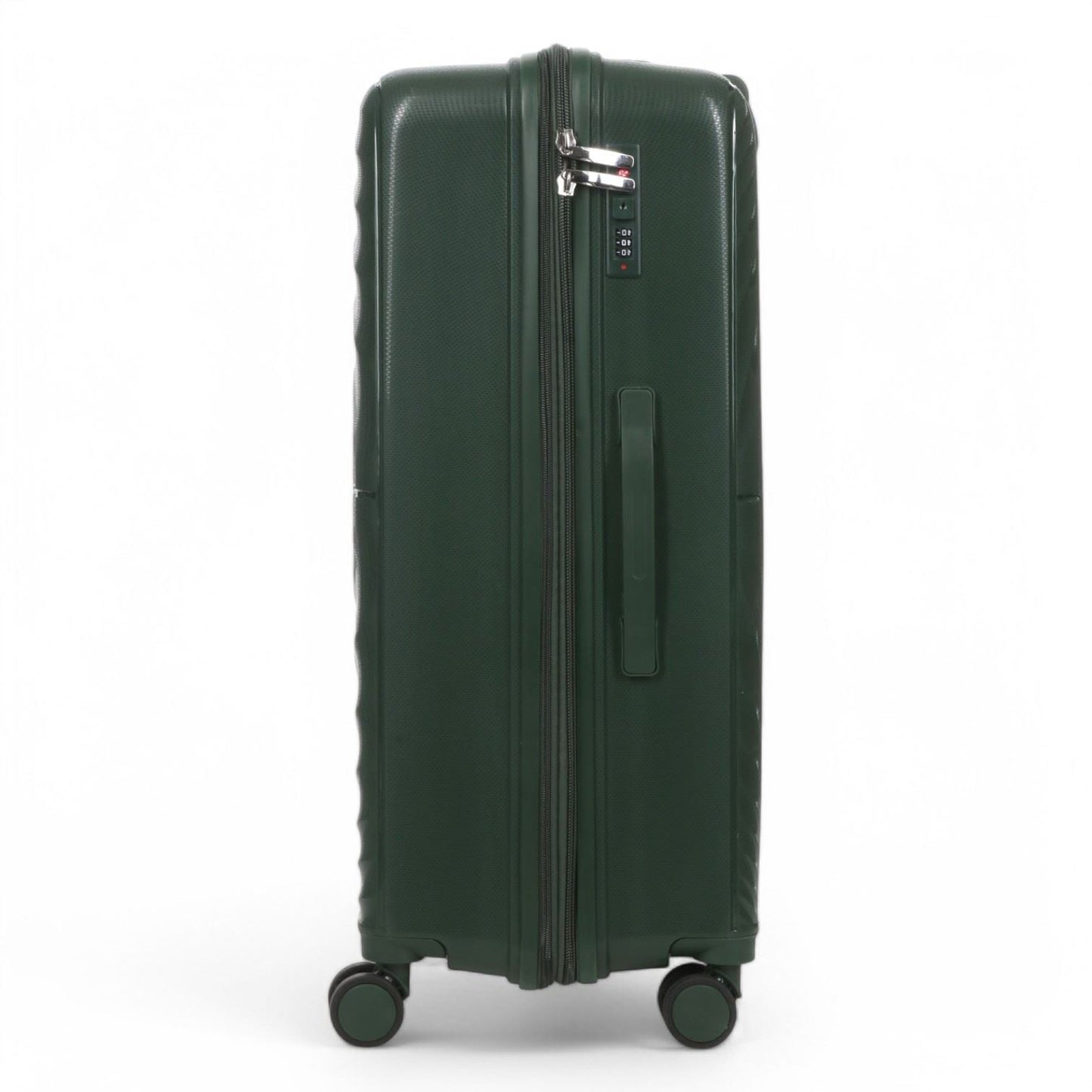 Balranald Large Hard Shell Suitcase in Dark Green