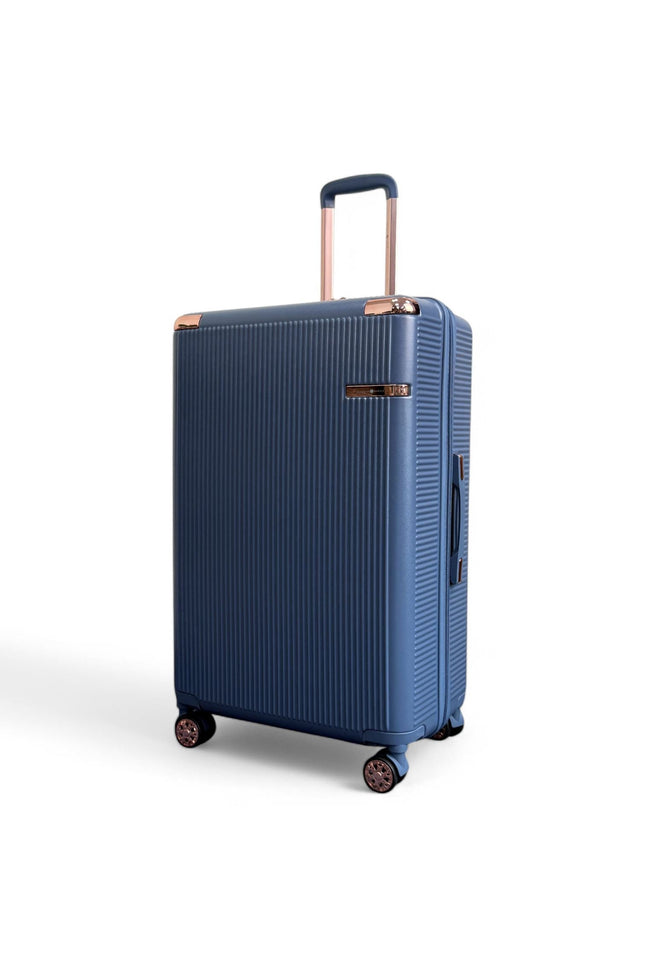 Cowra Large Hard Shell Suitcase in Navy Blue