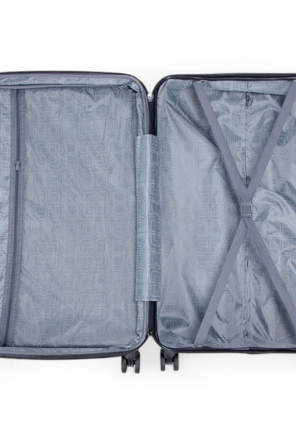 Cooma Large Hard Shell Suitcase London in Black Flower