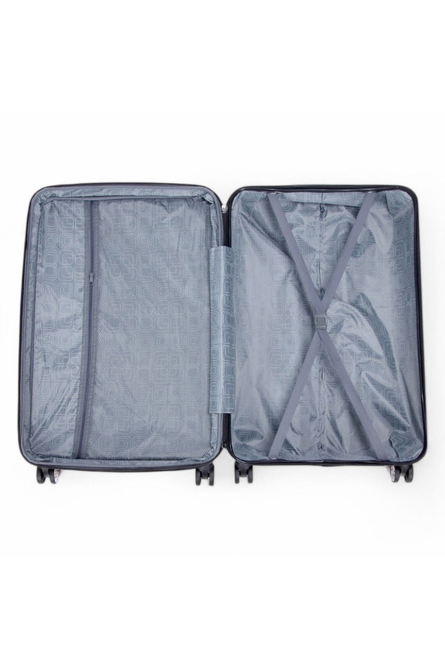 Cooma Large Hard Shell Suitcase London in Black Flower