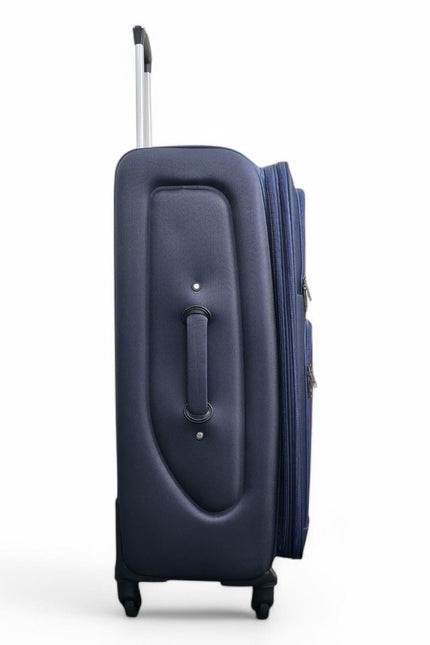 Nagoya Large Soft Shell Suitcase in Navy