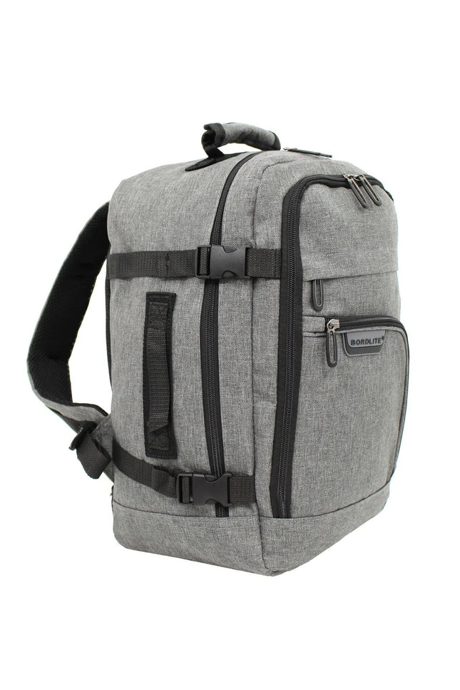 Rucksack Backpack 40x20 x25 cm Underseat Travel Cabin Bag for Easy Jet, Ryanair grey