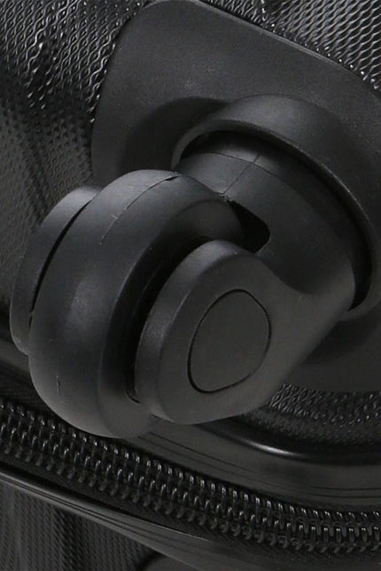 Corowa Underseat Hard Shell Suitcase in Black