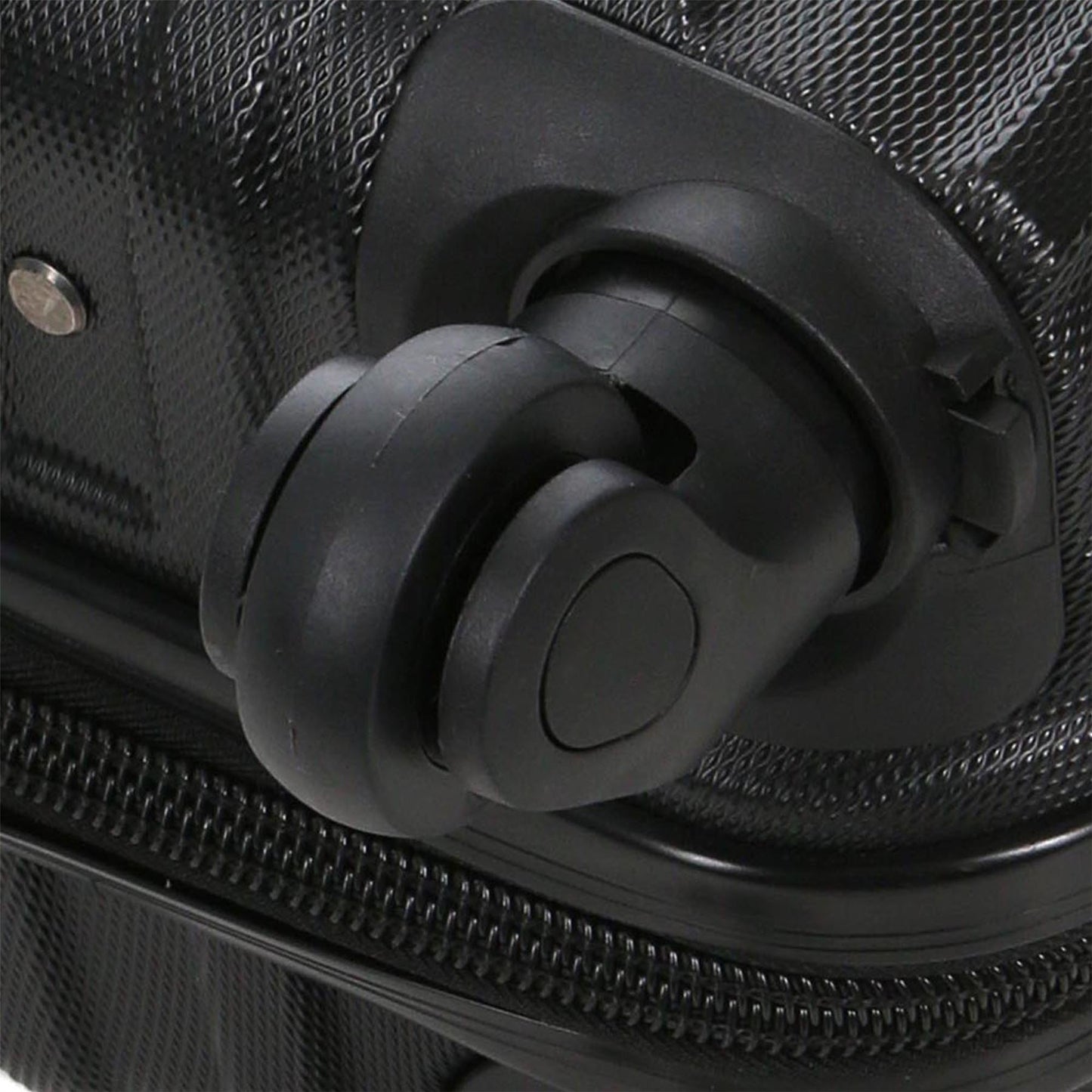 Corowa Underseat Hard Shell Suitcase in Black