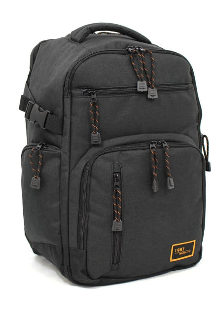 Backpack Rucksack 40x20 x25 cm Underseat Travel Cabin Bag for Ryanair, Easy Jet Black