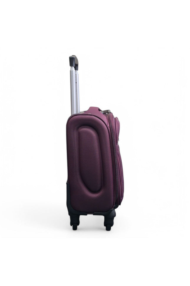 Nagoya Unserseat Soft Shell Suitcase in Purple