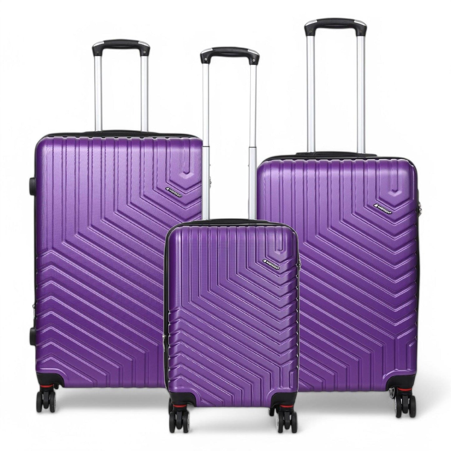 Bega Set of 3 Hard Shell Suitcase in Purple