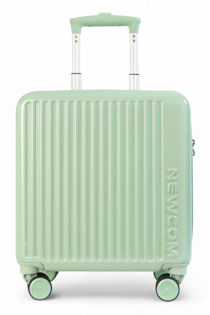 Hard Shell Cabin 44 x 22 x 38 cm Green TSA Secure Luggage Suitcase Suitable for Easyjet, Ryanair