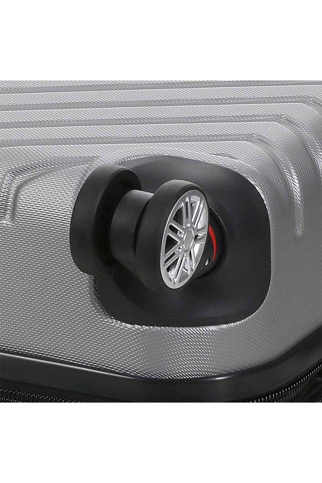 Bega Medium Hard Shell Suitcase in Silver