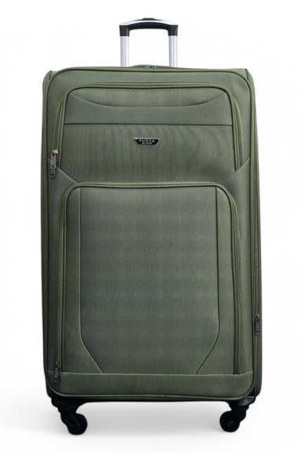 Nagoya X-Large Soft Shell Suitcase in Khaki