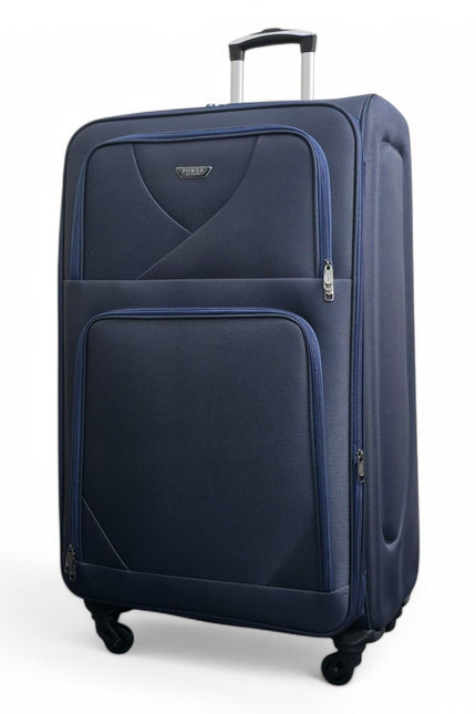Nagoya X-Large Soft Shell Suitcase in Navy