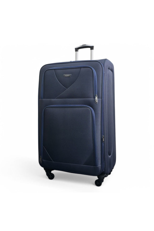 Nagoya X-Large Soft Shell Suitcase in Navy