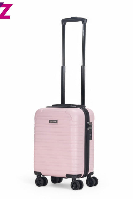 Koga Underseat Hard Shell Suitcase in Pink