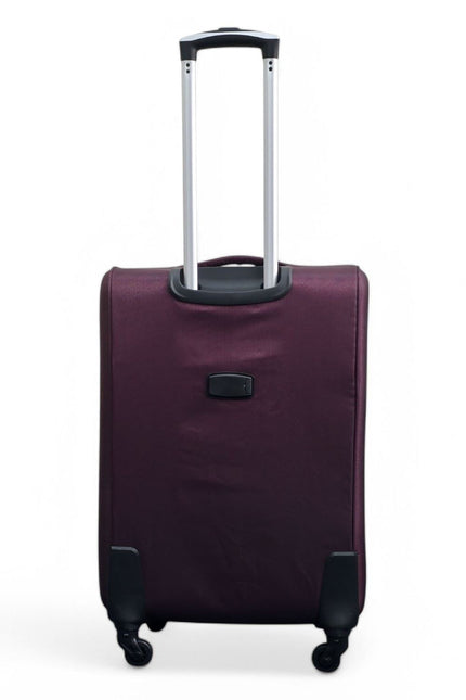 Nagoya Medium Soft Shell Suitcase in Purple