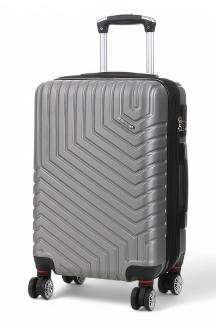 Bega Cabin Hard Shell Suitcase in Silver