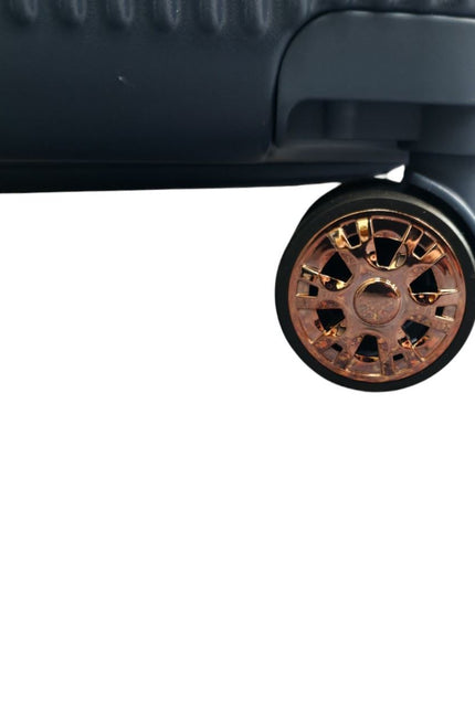 Cowra Cabin Hard Shell Suitcase in Navy Blue