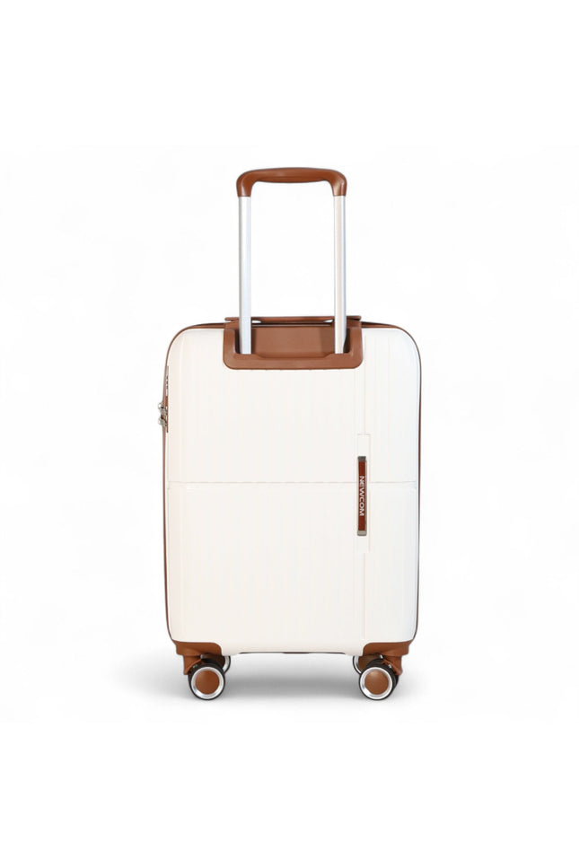 Corowa Large Hard Shell Suitcase in White