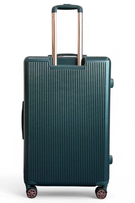 Cowra Large Hard Shell Suitcase in Dark Green