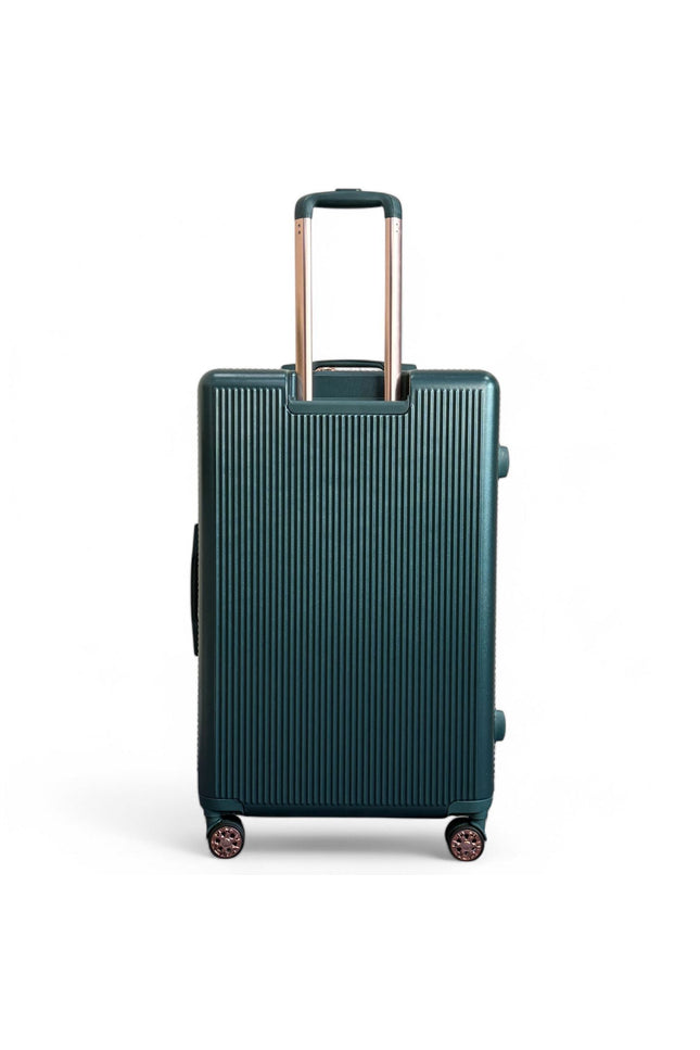 Cowra Large Hard Shell Suitcase in Dark Green