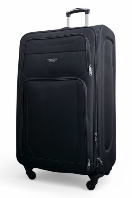 Nagoya X-Large Soft Shell Suitcase in Black