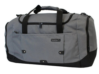 Extra Large Duffel Weekend Holdall Carry-On Cabin Bag Gym Sports Travel Bag Grey