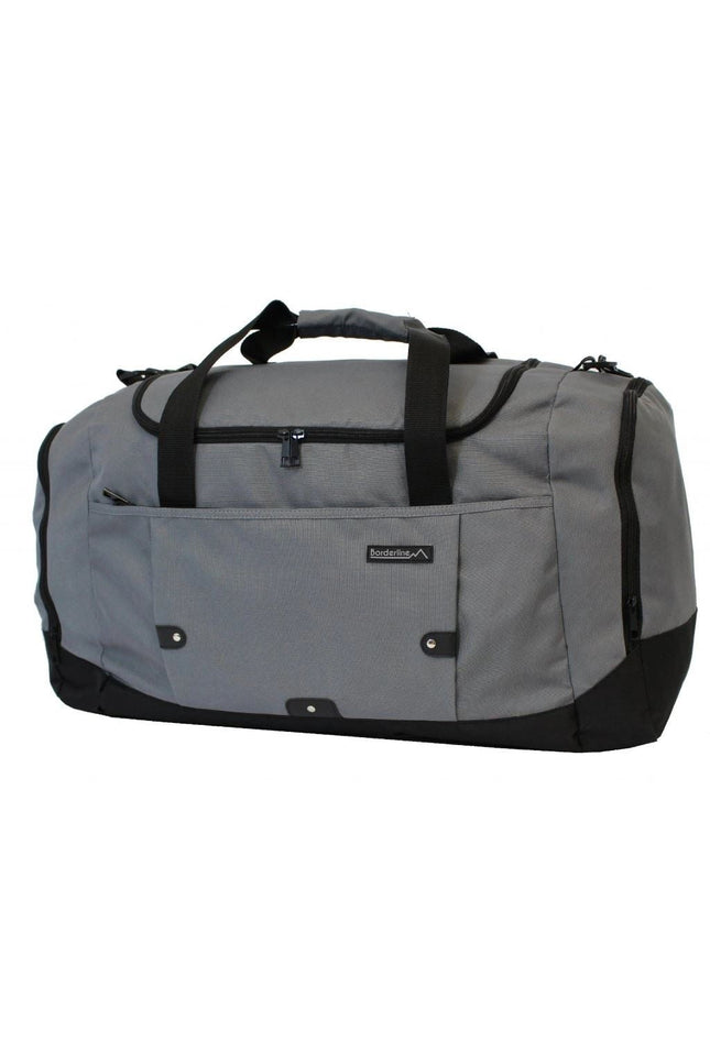 Extra Large Duffel Weekend Holdall Carry-On Cabin Bag Gym Sports Travel Bag Grey