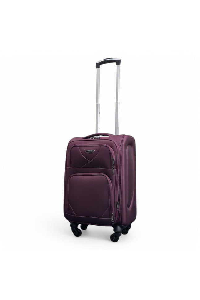 Nagoya Cabin Soft Shell Suitcase in Purple