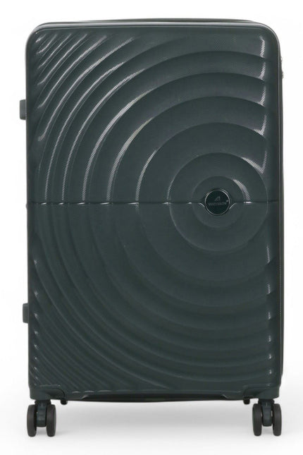 Balranald Large Hard Shell Suitcase in Dark Green