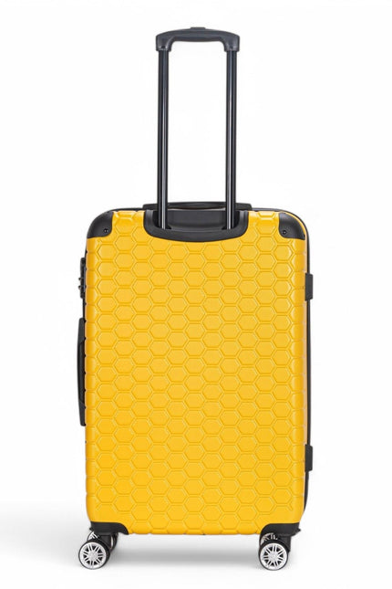 Noda Medium Hard Shell Suitcase in Yellow