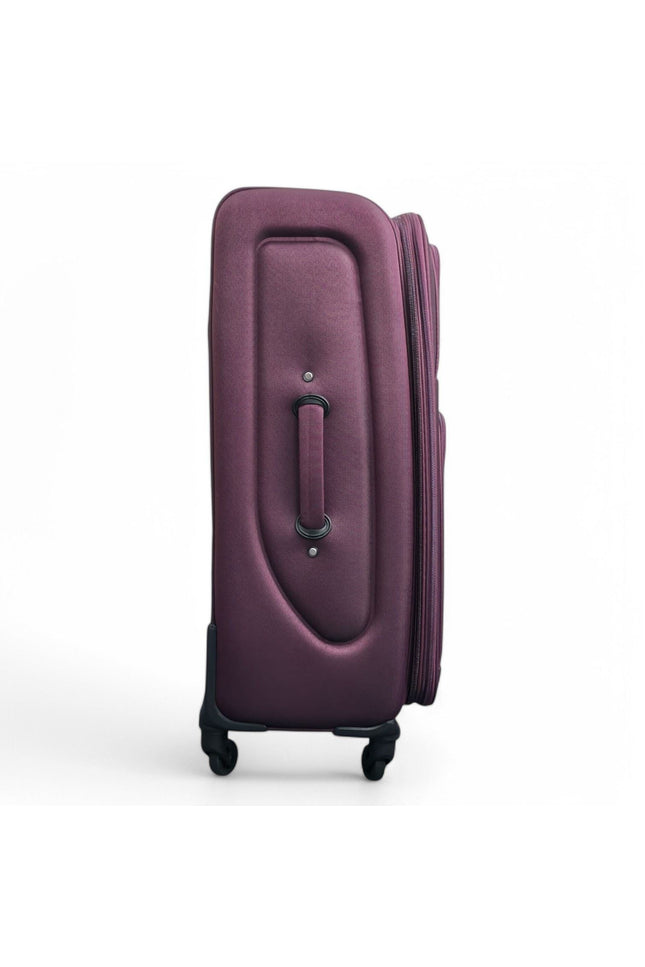 Nagoya Large Soft Shell Suitcase in Purple