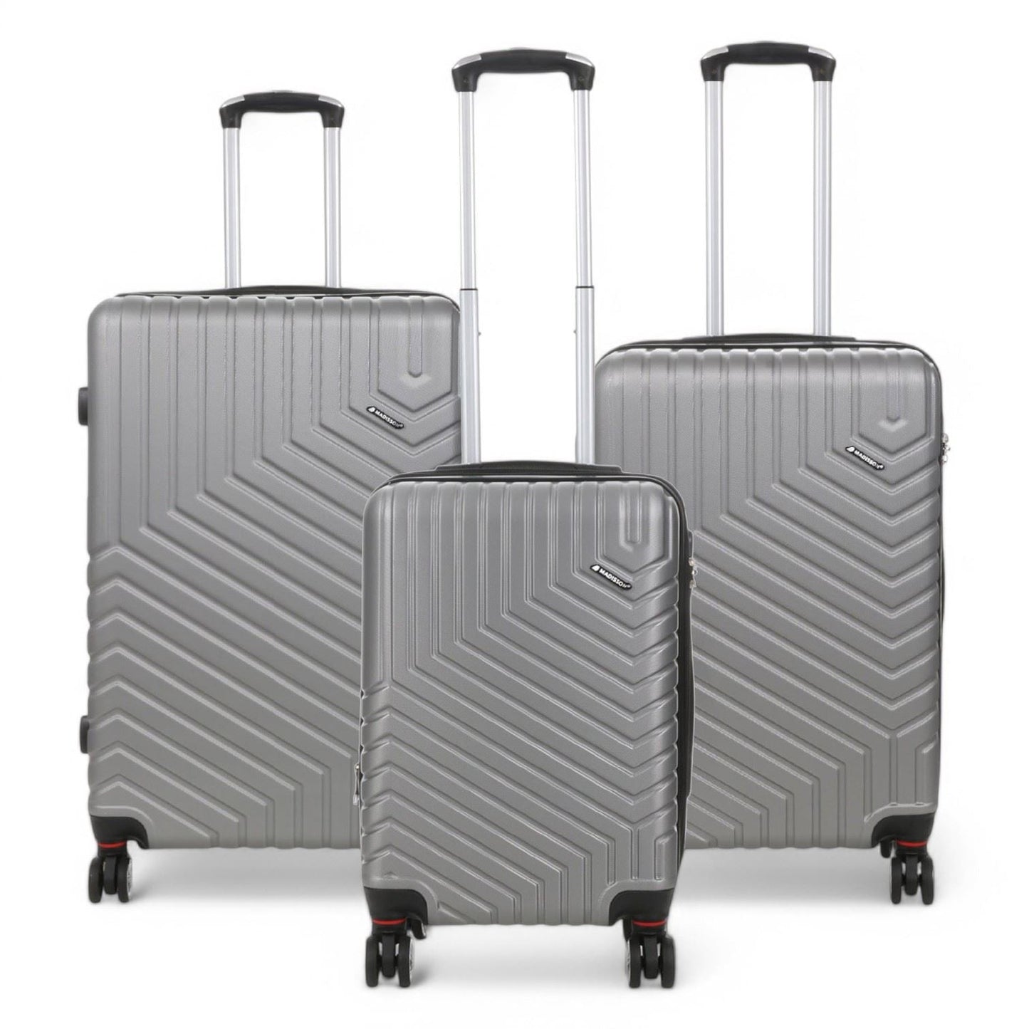 Bega Set of 3 Hard Shell Suitcase in Silver