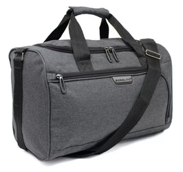 Holdall Carry On 40x 20 x25cm Under-seat Travel Cabin Bag for Ryanair, Easy Jet Grey