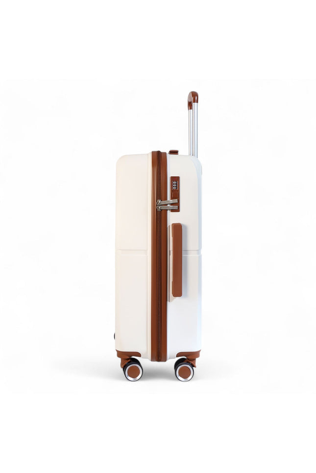 Corowa Medium Hard Shell Suitcase in White
