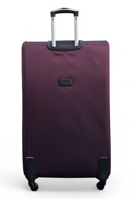 Nagoya X-Large Soft Shell Suitcase in Purple