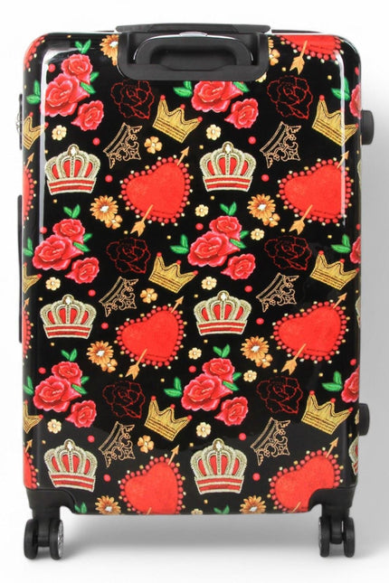 Ballina Large Hard Shell Suitcase in Black Queen Rosses