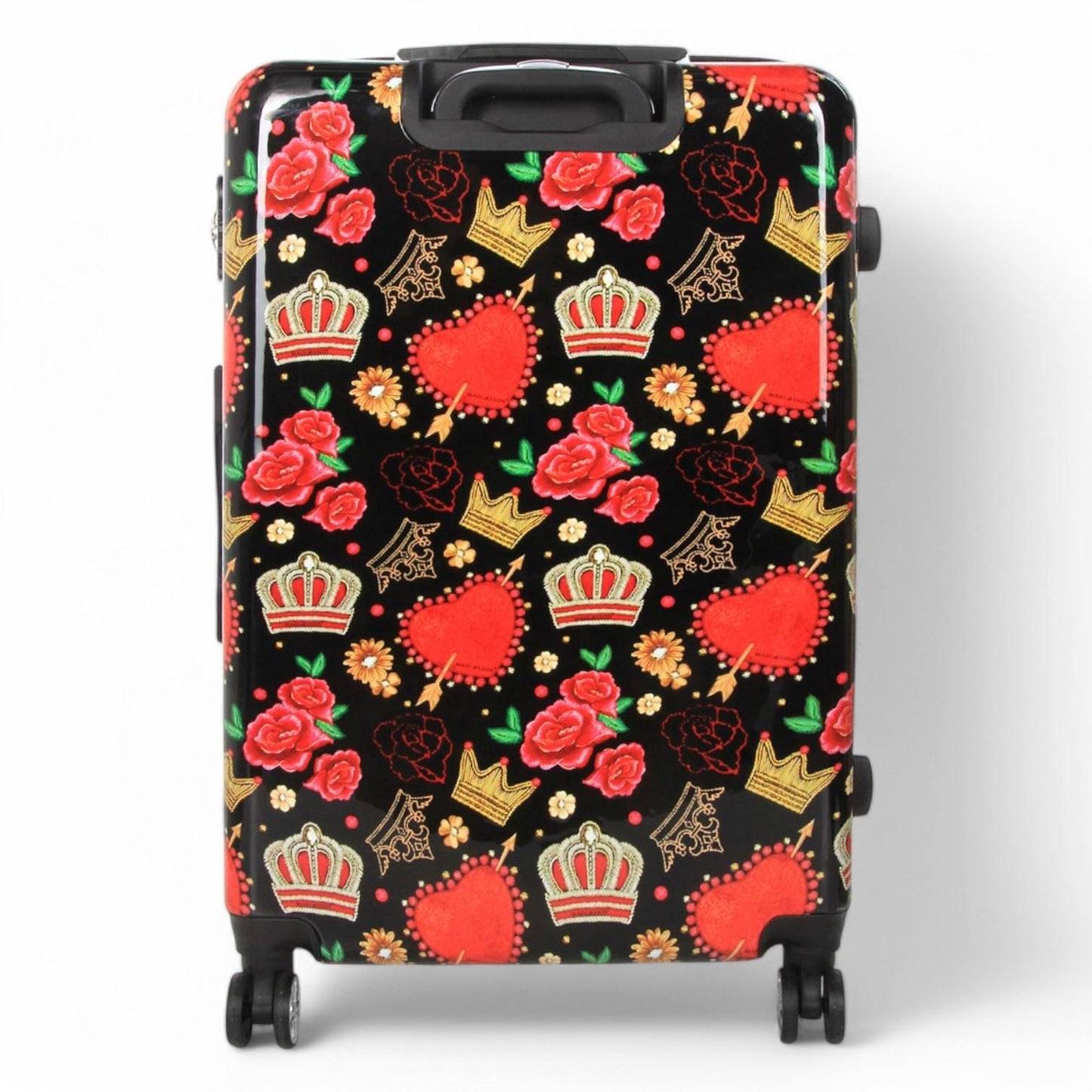 Ballina Large Hard Shell Suitcase in Black Queen Rosses