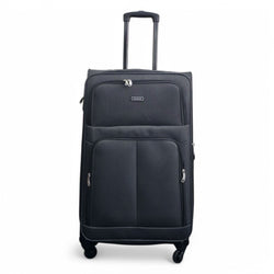 Tahara Large Soft Shell Suitcase in Grey