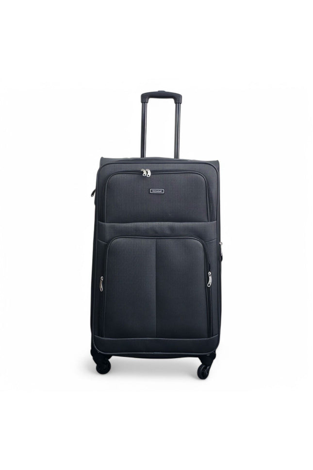 Tahara Large Soft Shell Suitcase in Grey