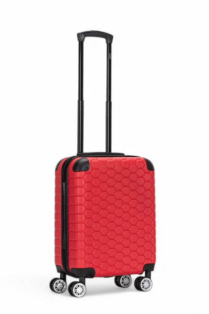 Noda Cabin Hard Shell Suitcase in Red