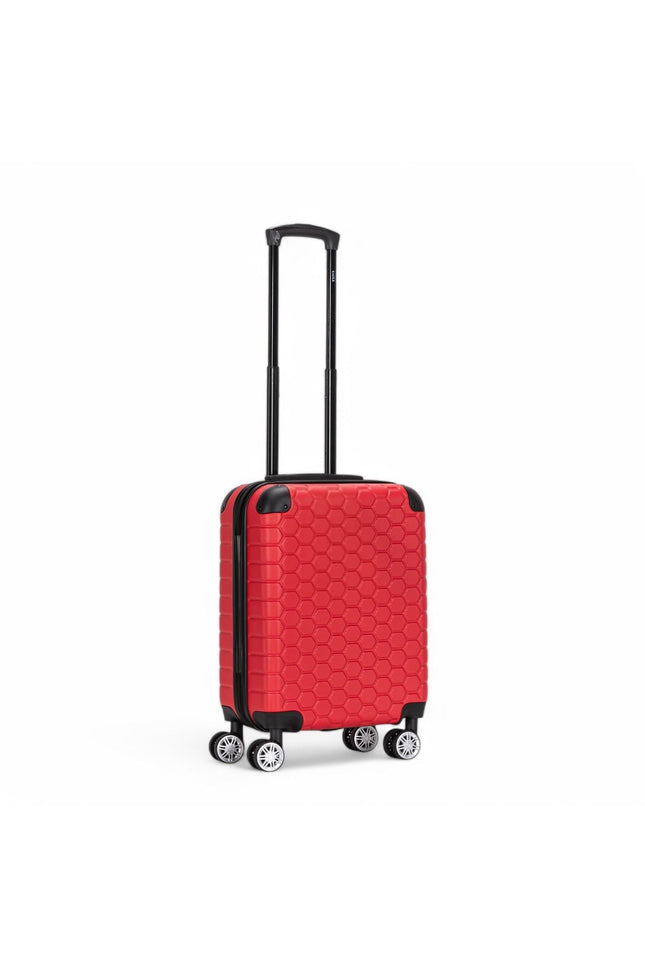Noda Cabin Hard Shell Suitcase in Red