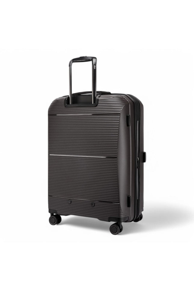 Abiko Large Hard Shell Suitcase in Grey