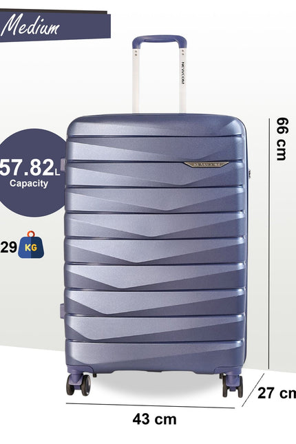 Forster Medium Hard Shell TSA Suitcase in Blue