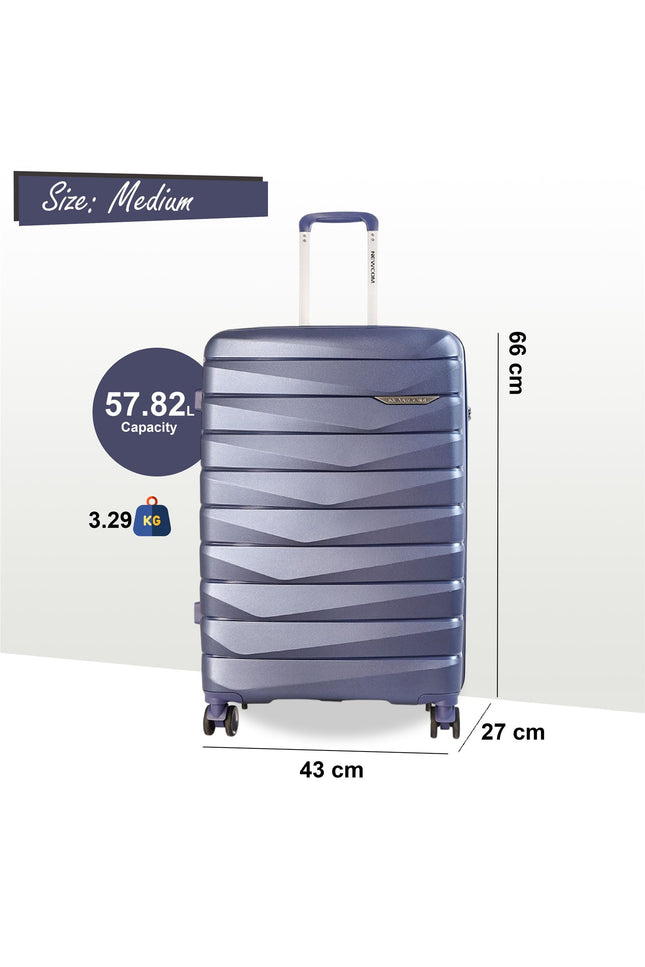 Forster Medium Hard Shell TSA Suitcase in Blue