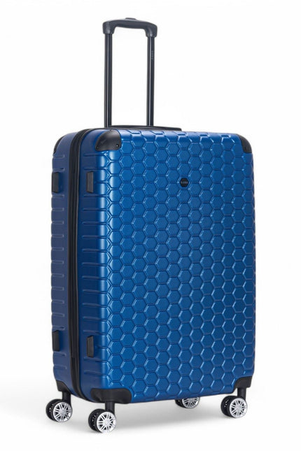 Noda Large Hard Shell Suitcase in Blue