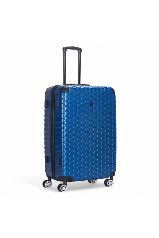 Noda Large Hard Shell Suitcase in Blue