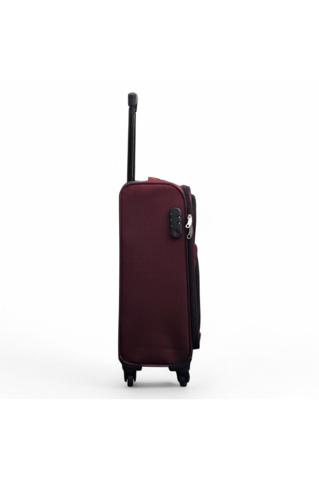 Tahara Cabin Soft Shell Suitcase in Wine