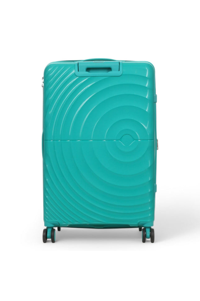 Balranald Large Hard Shell Suitcase in Aqua Blue