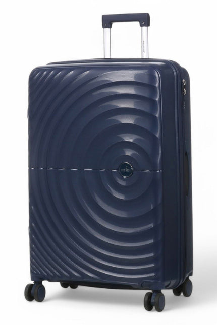 Balranald Large Hard Shell Suitcase in Dark Blue